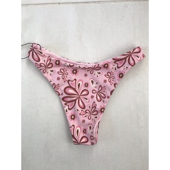 Nessy Swimwear Cindy Dahlia Cheeky Bikini Bottom - Picture 4 of 7